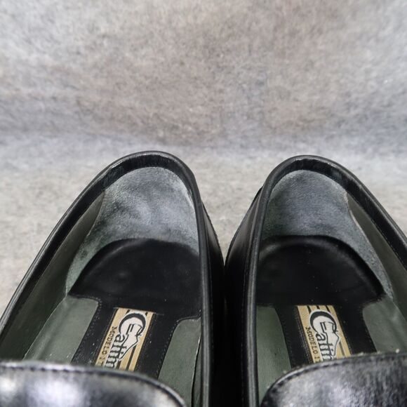 Calimod Shoes Mens 41 Loafer Moccasin Classic Slip On Leather Lifestyle Black - Picture 14 of 16